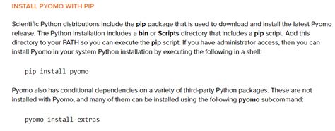 Installing Pyomo Visual Studio 的图像结果