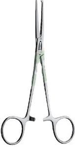 Hospitime Kocher's Artery (Hemostat) Forceps 15 cm (6") Curved ...