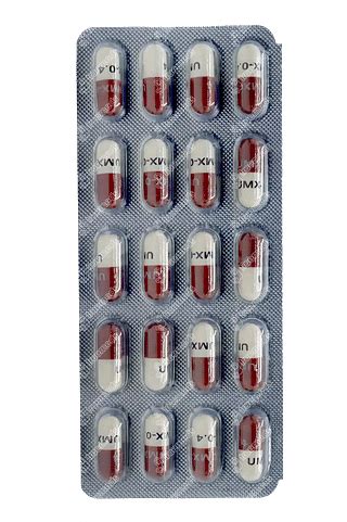 Urimax 0.4 Capsule: Uses, Side Effects, Price & Substitutes