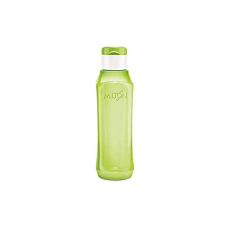 Milton Pyramid Plastic Flip Water Bottle, 1 Litre, Green : Amazon.in ...