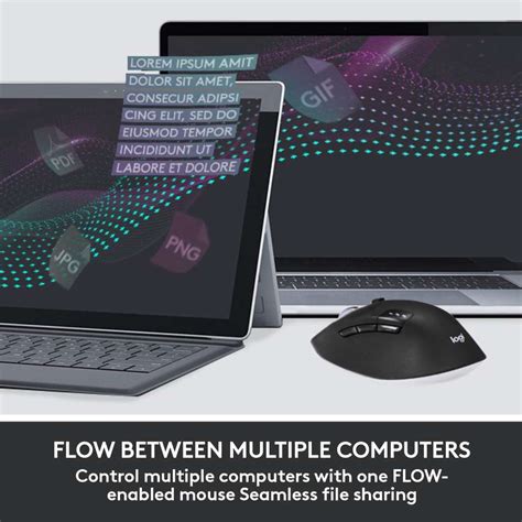Logitech MK850 Multi-Device Wireless Keyboard and Mouse Set, 2.4GHz ...