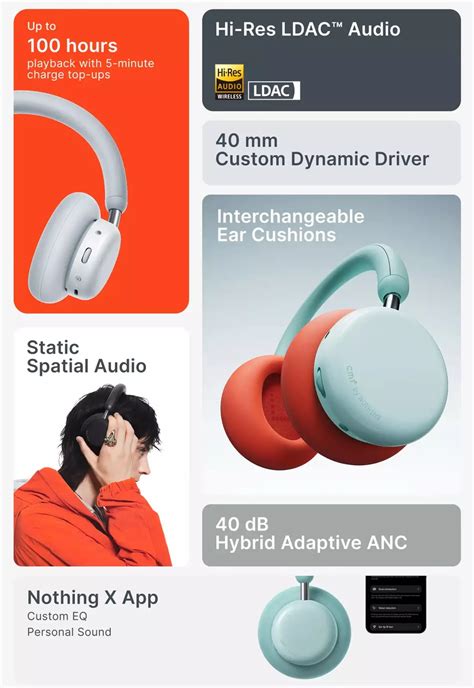 CMF Headphone Pro launching in India on January 13th with 40mm dynamic ...