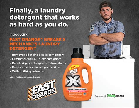 Fast Orange Laundry Detergent | Barolin + Spencer