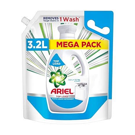 Ariel Top Load Matic Liquid Detergent 3.2 Ltr : Amazon.in: Health ...