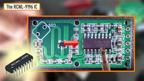 All About RCWL-0516 Microwave Radar Motion Sensor : 15 Steps ...