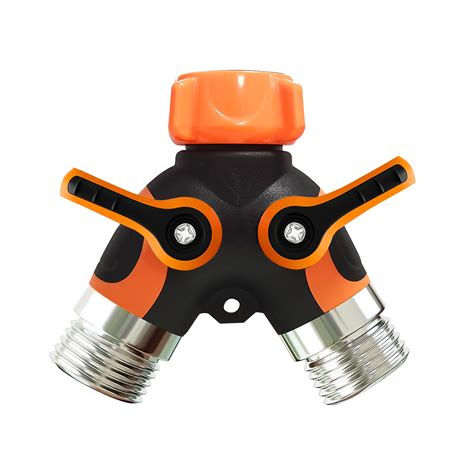 Buy Pipe Splitter 2 Way Heavy Duty, Garden Pipe Splitters, Water Y ...