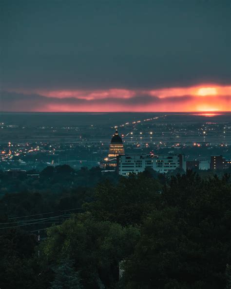 ITAP of a Salt Lake City sunset – adrian josé velasquez figueroa