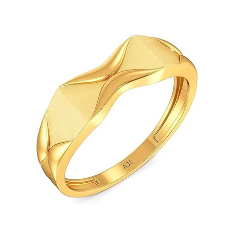 Joyalukkas Women's 22 K (916) Exquisite Dashing Gold Rings : Amazon.in ...