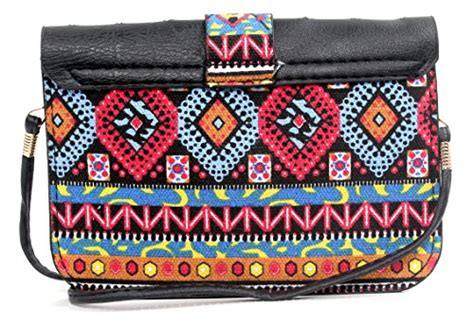 Buy Aztech Printed Mobile Pouch Sling bags for girls - Black at Amazon.in
