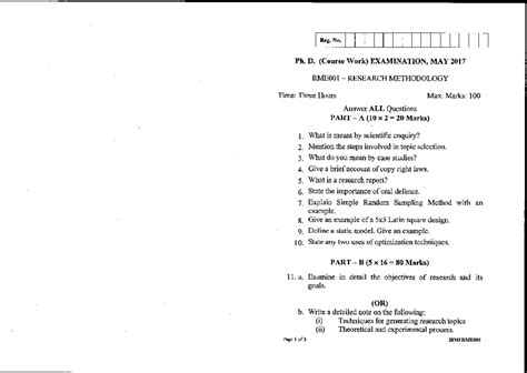 RM Unit 1 - Unit 1 Notes - LTPC 3003 RME001 RESEARCH METHODOLOGY ...
