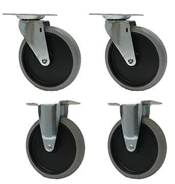 Caster Wheels for Rubbermaid?carts 4401 4500 4505 4525 by Access ...