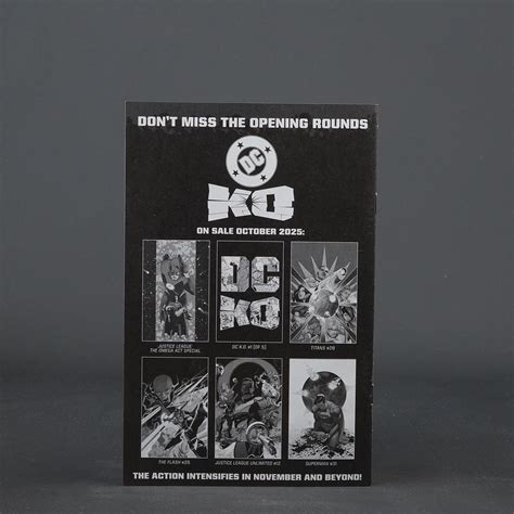 DC KO #1 Preview SDCC 2025 Exclusive Ashcan Limited Edition DC Comics ...