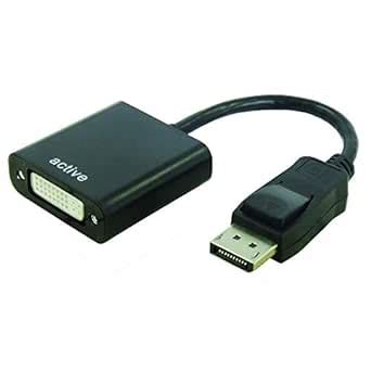 DP to DVI,CP COMPUPARTNER,DisplayPort Male to DVI (24+5) Female Cable ...