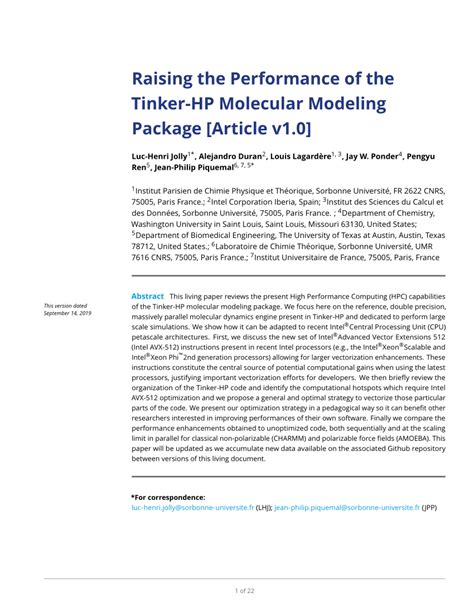 Image result for Tinker Molecular Dynamics Tutorial