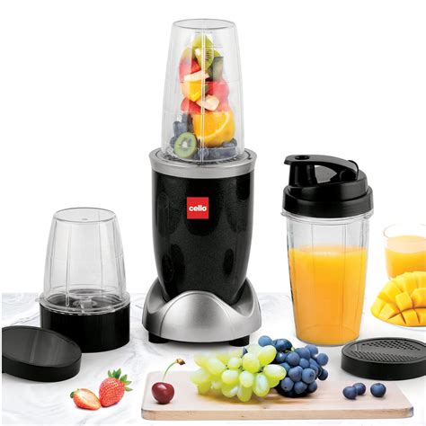 Buy Cello Nutri Maxx Pro Mixer Grinder | 500W Copper Motor | 2 Jars + 1 ...