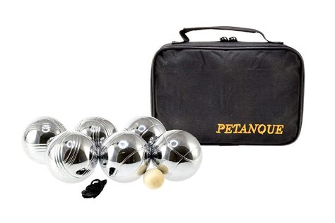 No Label - Jeu De Boules set Deluxe with carry bag : Amazon.in: Toys ...