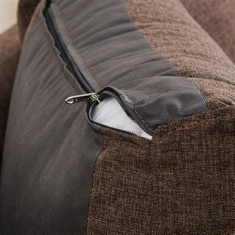 Buy Berry Fabric 3-Seater Sofa with Right Chaise - Brown from Home ...