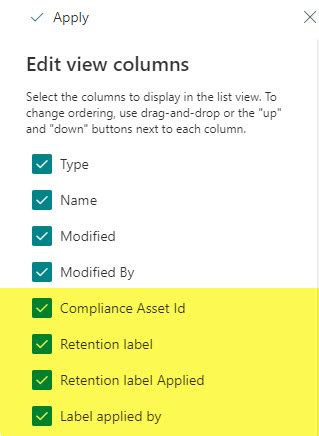 Image result for Creating Retention Labels Disposition
