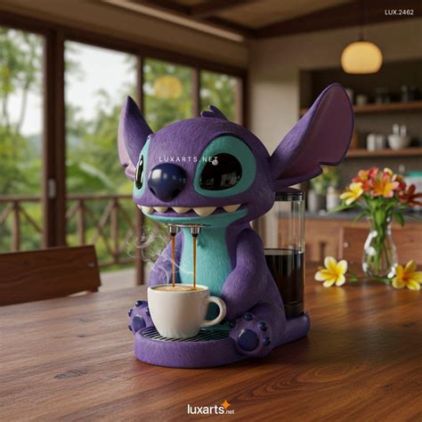 LUX.2462 Stitch Shaped Coffee Maker: Unique and Adorable Brewing for ...