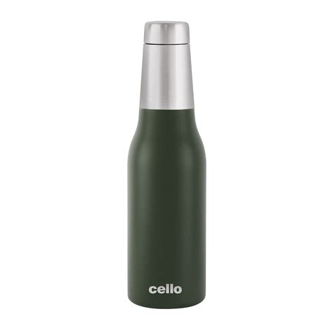 Cello Duro Tuff Steel Series Trek Flask | Hot and Cold Stainless Steel ...