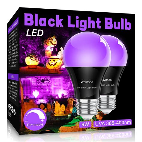 Simple Black Light Bulb 75 W Halloween Black Light Bulbs Walmart.com