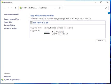 Image result for File History Problems
