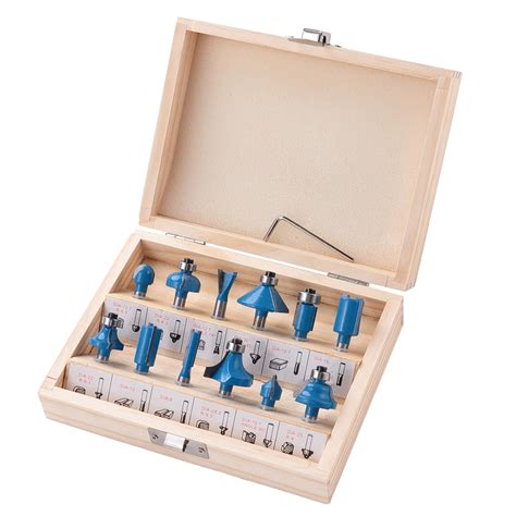 Buy Combo: Cheston Router Bit Set - 12 Different Shaped Bits – The ...