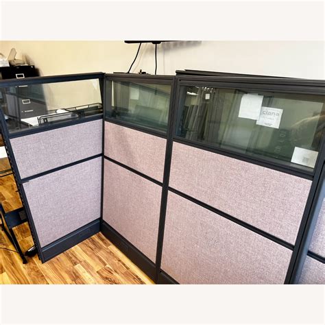 5 Fabric Cubicle Partitions - AptDeco