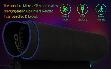 MP01 RGB Gaming Mouse Pad - Extended Size 80 x 30 cm