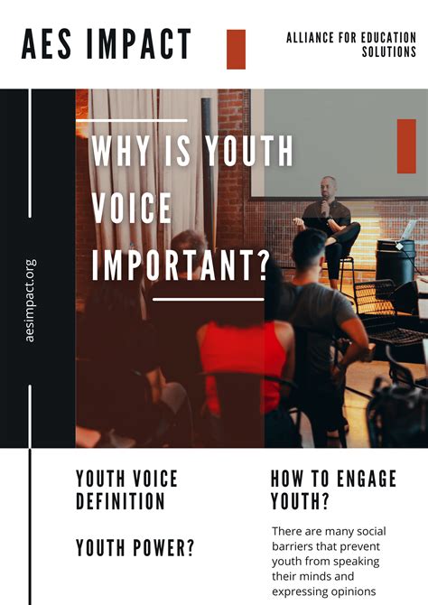 Why is youth voice important? - AES Impact