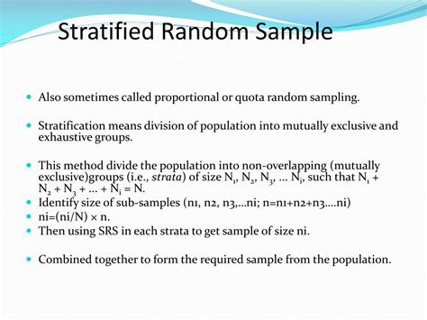 Image result for Proportionate Stratified Random Sampling
