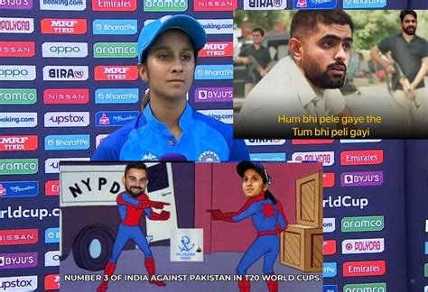 Top 10 memes after India's victory against Pakistan in the ICC Women's ...