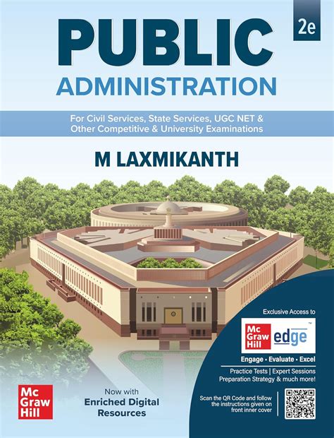 Buy Public Administration, 2e by M Laxmikanth for UPSC CSE 2026 | Topic ...