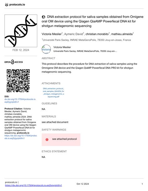 Image result for DNA Extraction QIAGEN Protocol