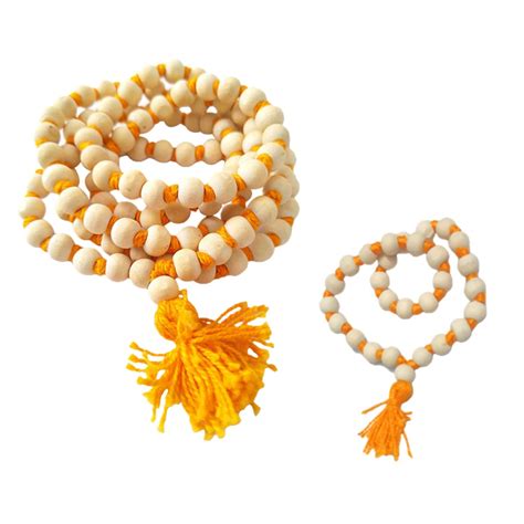 MAHESHWARAM Premium Quality Natural Tulsi Japa Mala – 108 Original ...