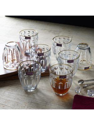 Buy The Artment Luminary Set of 8 Whiskey Glasses - 330 ml Online