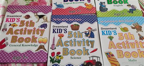 Kid's 5th Activity Five Books Pack for Children Age 7+ With Fun ...