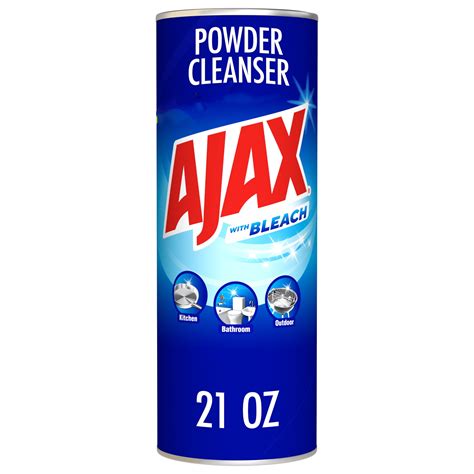 Ajax Powder Cleanser with Bleach, 21 oz - Walmart.com