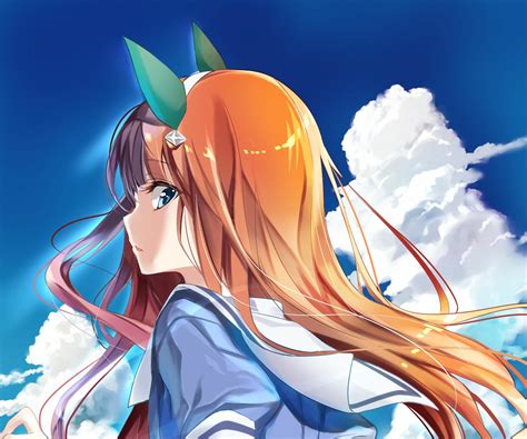 Download Silence Suzuka Anime Uma Musume: Pretty Derby HD Wallpaper