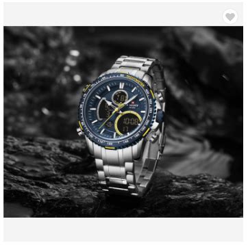 NAVIFORCE 9182 SBE Men Watch Luxury Sport Watches Mens Chronograph ...