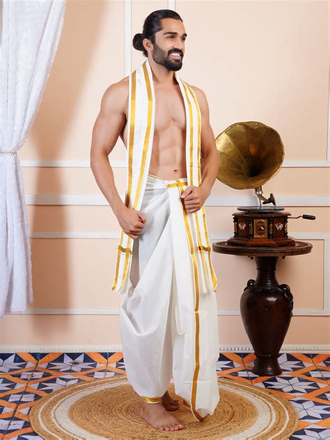 Men Panchakacham Set Keshava Cream 3/4 (9+5)