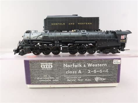 HO Brass Model - PFM N&W Norfolk & Western A 2-6-6-4 #1238 - Custom ...