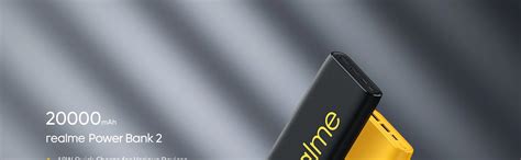 Buy Shop realme 20000mAh Power Bank 2 (Yellow) at Low Price & EMI ...
