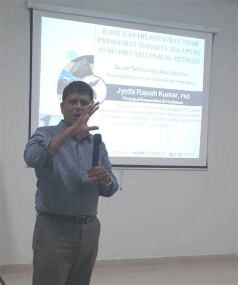 Guest Lecture by Dr. J. Rajesh kumar