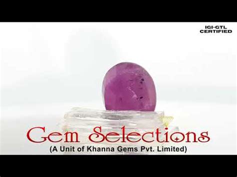 5.81 Ratti Natural Mozambique Ruby with Govt. Lab Certificate-(7100 ...