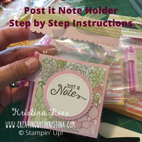 Image result for Magnolia Lane Post It Note Holder Tutorial
