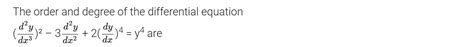 CBSE Class 12 Maths Chapter 9 Differential Equations MCQs