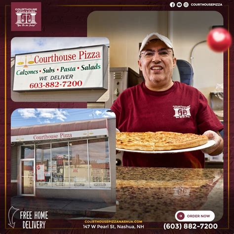 Discovering the Best Pizza in Nashua, NH: Court House Pizza ...
