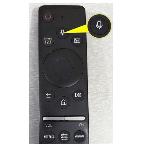 Samsung Smart TV Voice Remote – Netflix & Prime Keys – Faritha