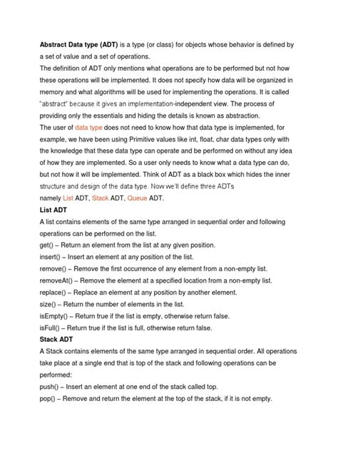 ADT Abstract Data Type 的图像结果